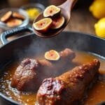 Braised Lamb Shanks With Fig And Honey recipe