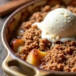 Cinnamon & Vanilla Apple Crisp recipe