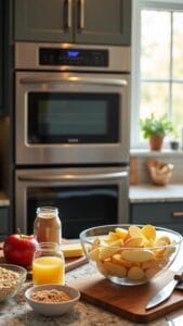 Cinnamon & Vanilla Apple Crisp recipe