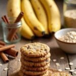 Healthy 3-Ingredient Banana Oatmeal Cookies recipe