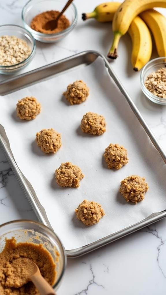 Healthy 3-Ingredient Banana Oatmeal Cookies recipe