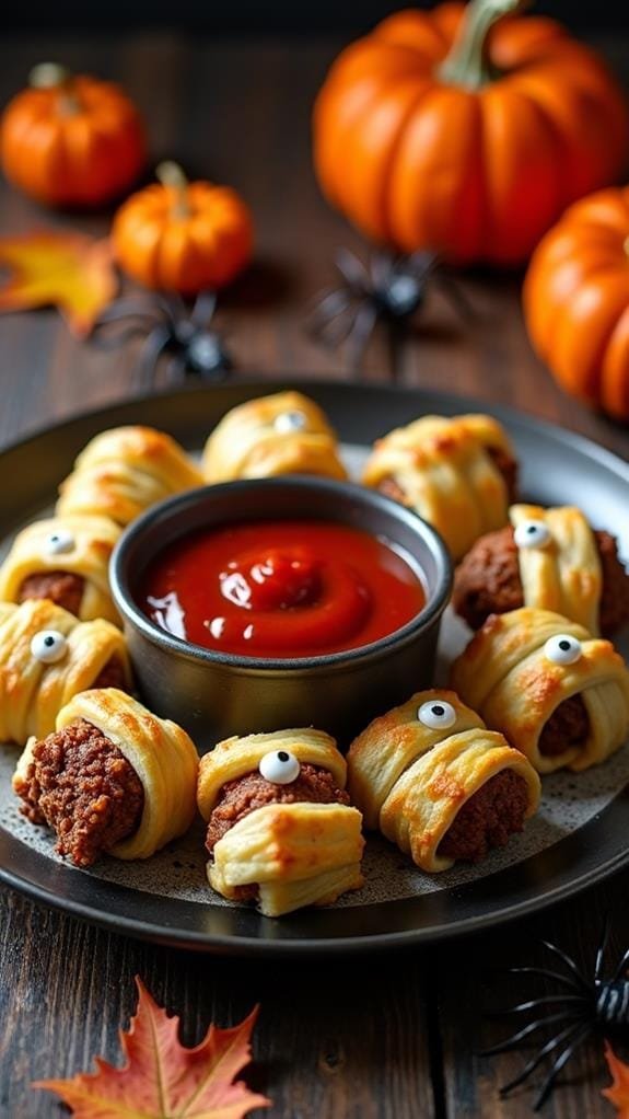 Mummy Meatballs recipe