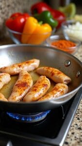 One-Pot Chicken Fajita Pasta recipe