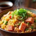 Salmon Fried Rice recipe