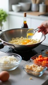 Salmon Fried Rice recipe