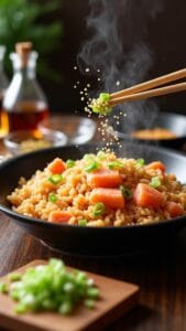 Salmon Fried Rice recipe