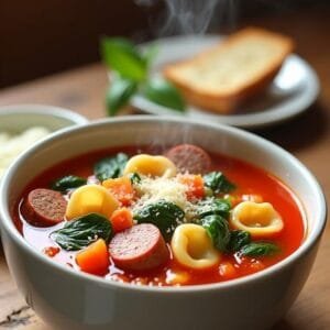 Sausage Tortellinin Soup recipe