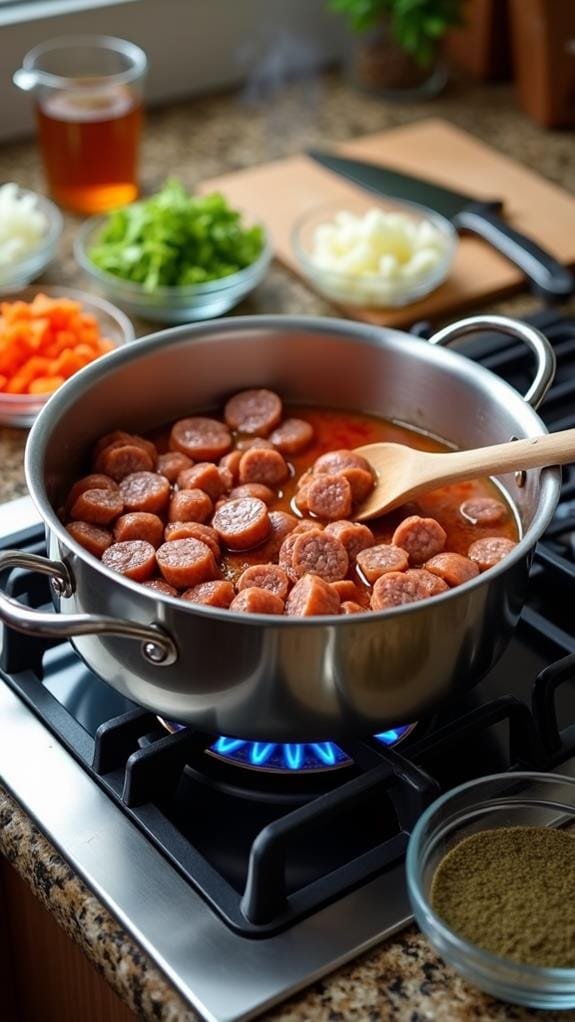 Sausage Tortellinin Soup recipe