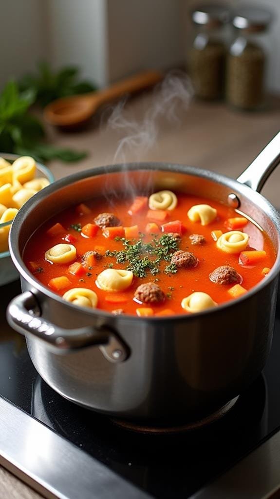 Sausage Tortellinin Soup recipe