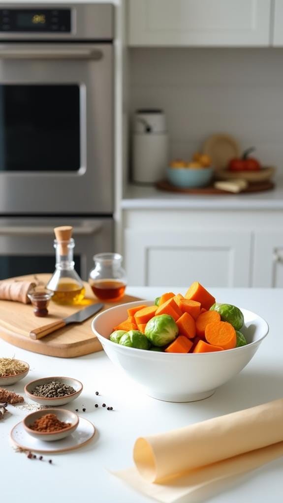 Autumn Harvest Sheet Pan Veggies with Maple Glaze recipe