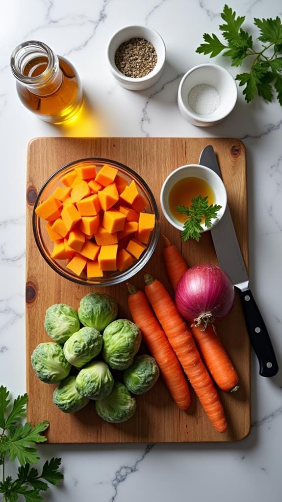 Autumn Harvest Sheet Pan Veggies with Maple Glaze recipe