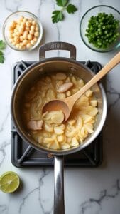 Creamy White Chicken Chili With Cannellini Beans recipe