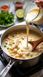 Creamy White Chicken Chili With Cannellini Beans recipe