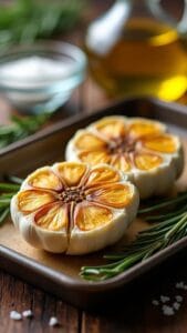 Hearty Slow Cooker Beef and Green Bean Stew With Roasted Garlic recipe