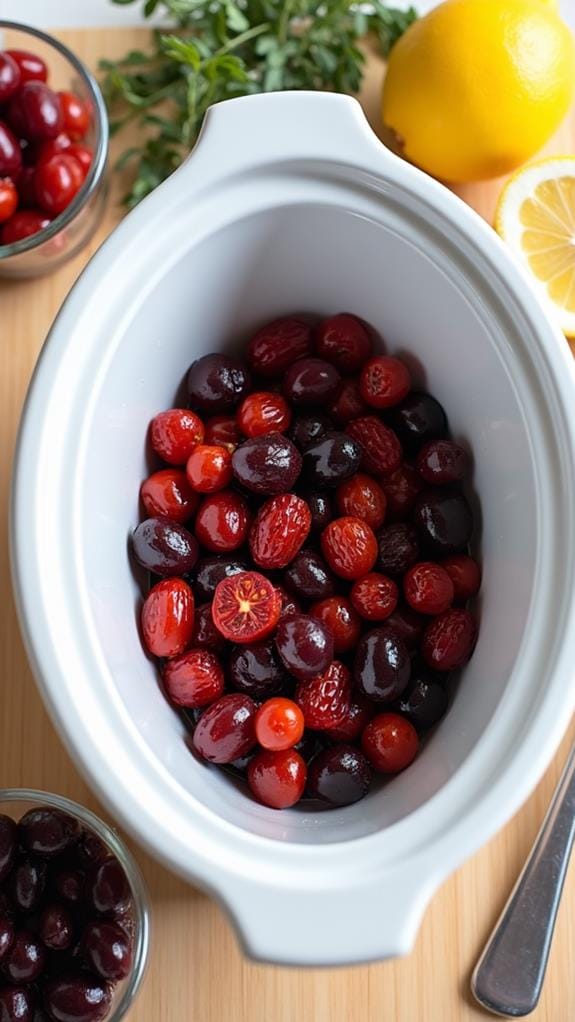 Mediterranean-Style Slow Cooker Whole Chicken With Olives and Feta