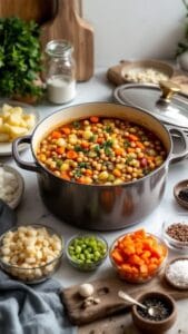 Chickpea and Potato Stew with Rosemary and Thyme recipe