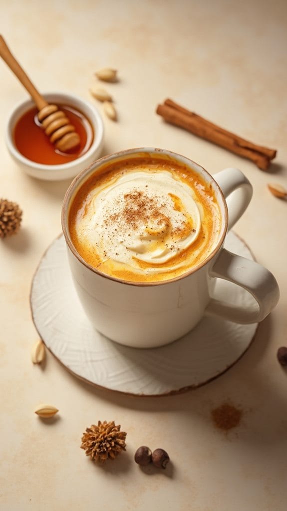 autumn spiced beverage delight