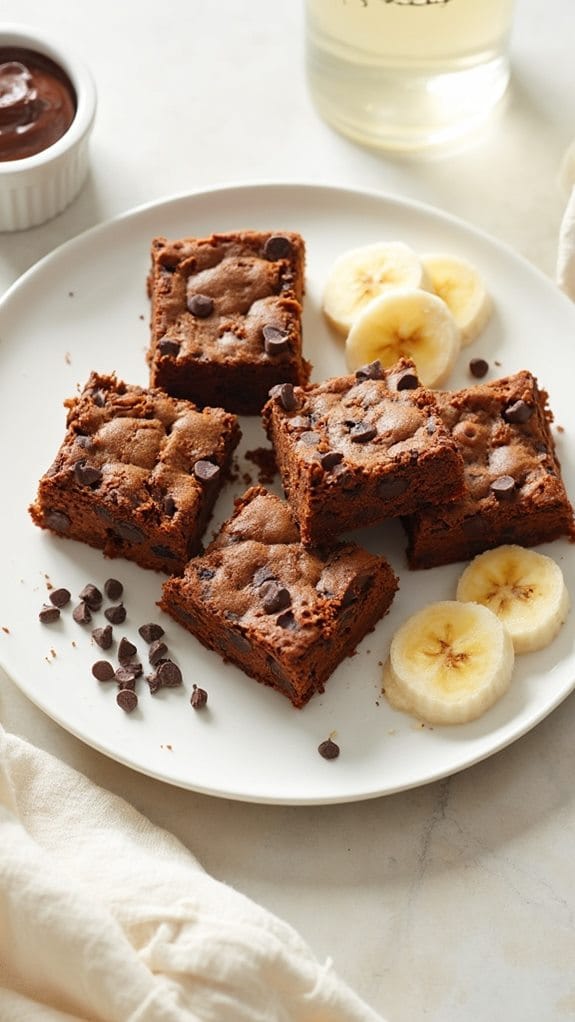 banana bread brownie delight