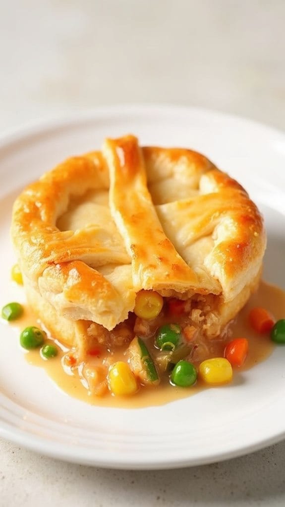 buffalo chicken pot pie