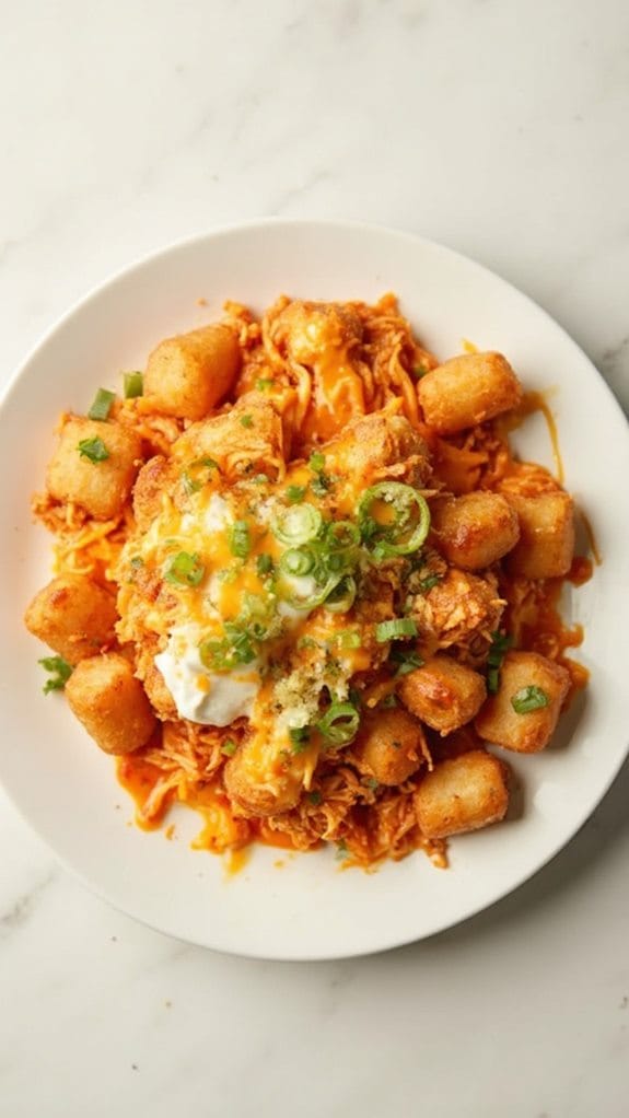 buffalo chicken tater tots