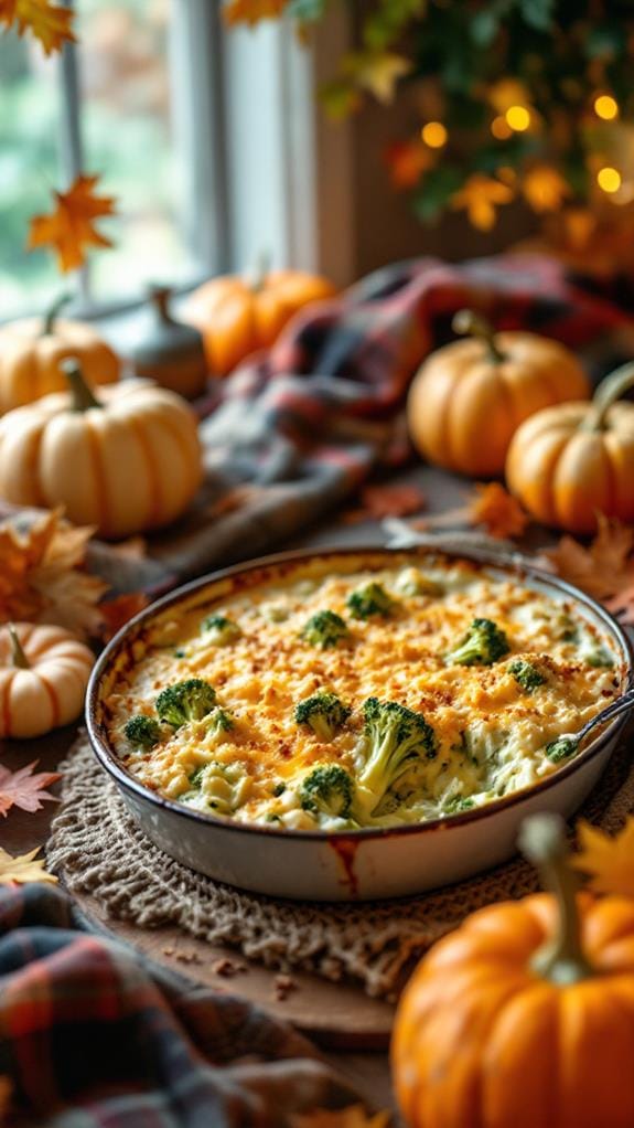 cheesy broccoli casserole recipe