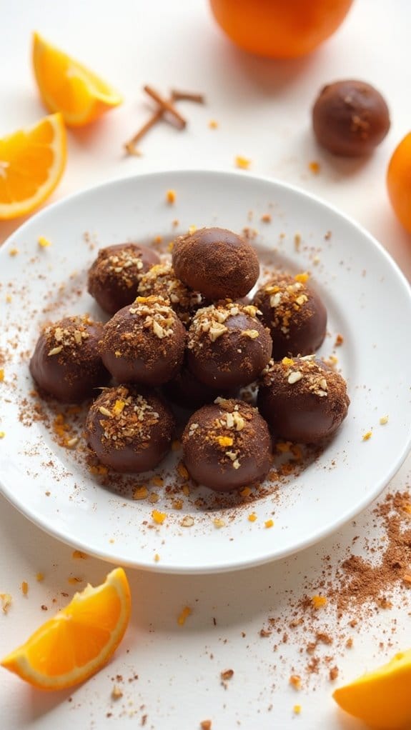 citrus infused chocolate delights