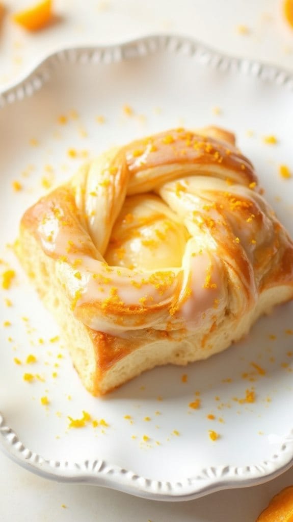 citrus infused pastry delight