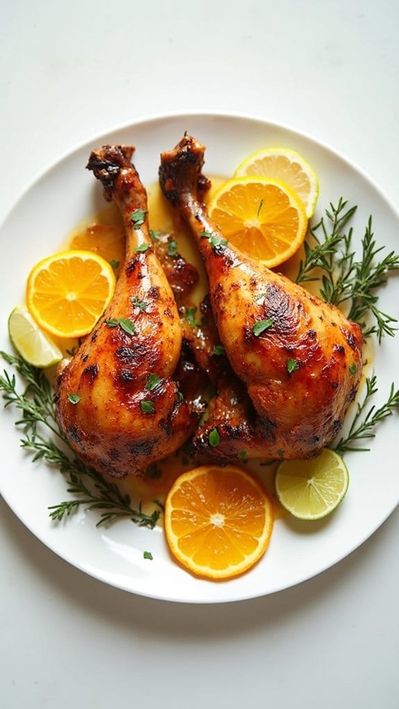 citrus smoked turkey legs