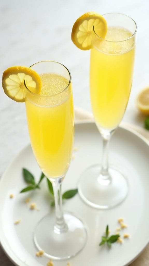 citrusy sparkling drink delight