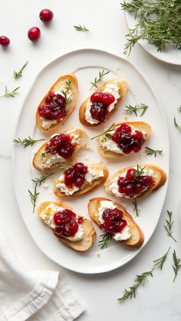 cranberry goat cheese appetizer