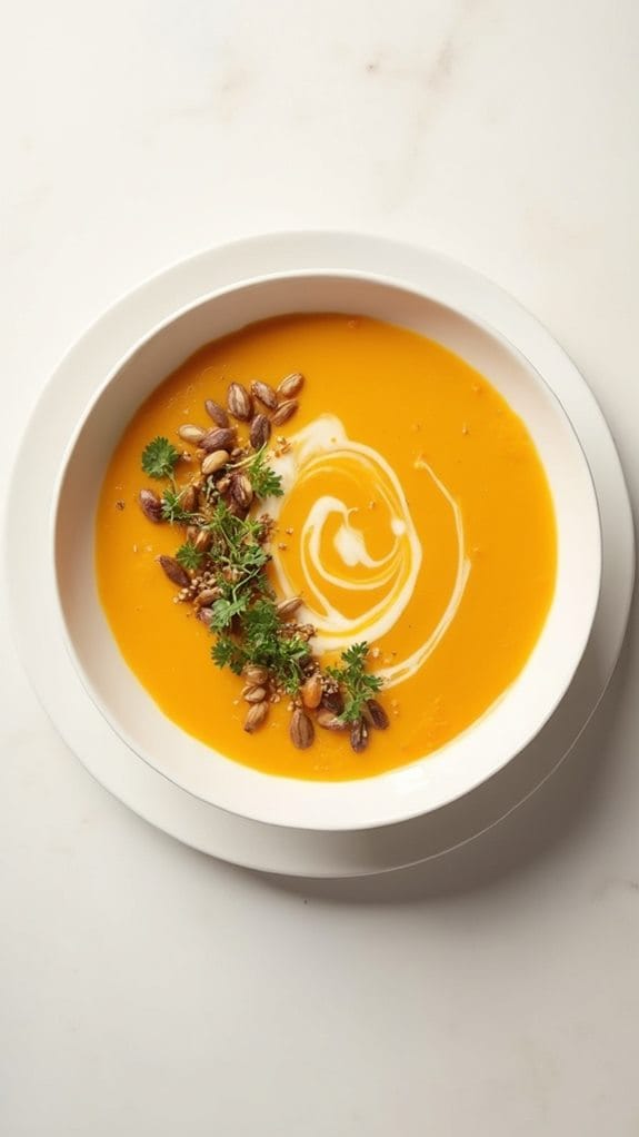 creamy butternut squash soup