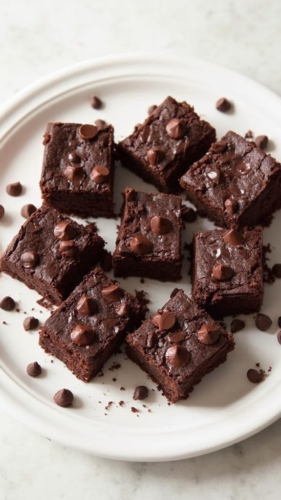 decadent chocolate brownie treats