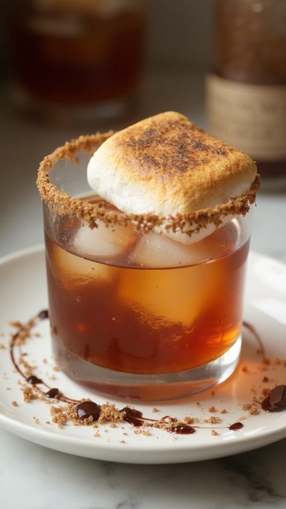 decadent dessert inspired cocktail