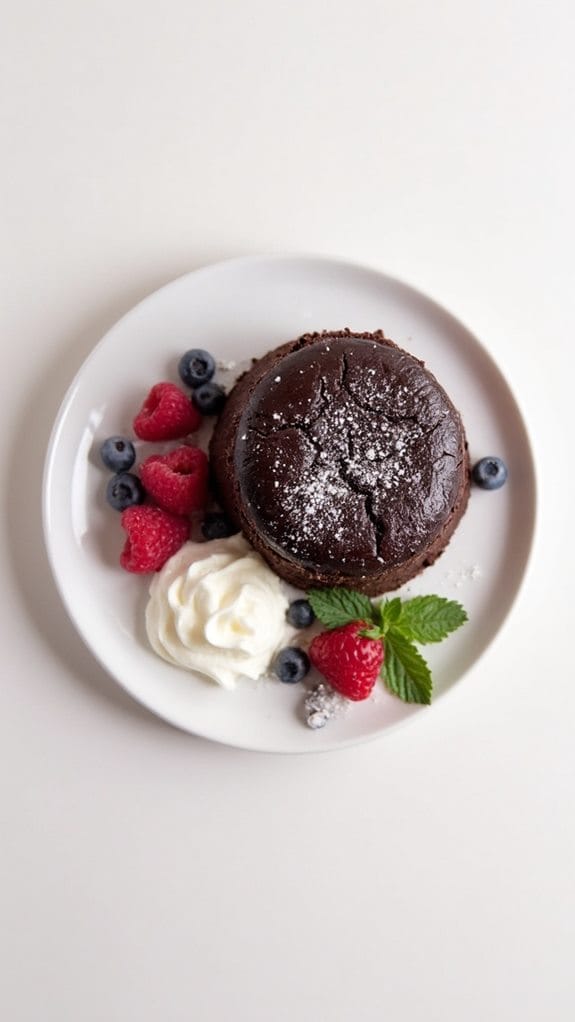 decadent gluten free chocolate dessert