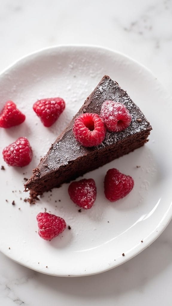 decadent raspberry chocolate delight