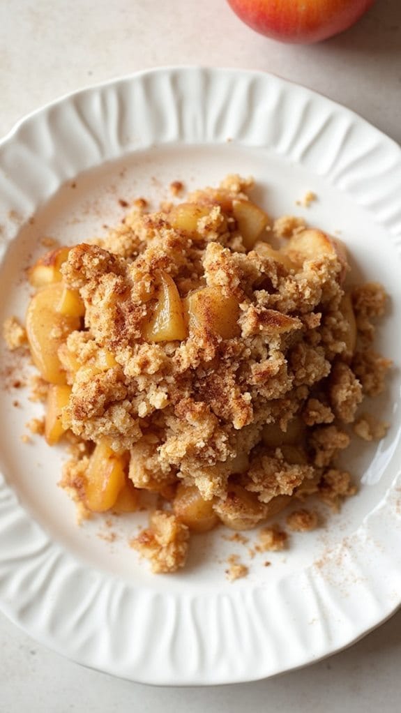 delicious baked apple dessert