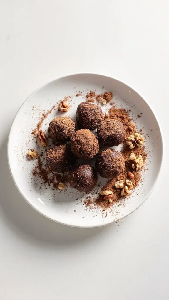 delicious chocolatey rum treats
