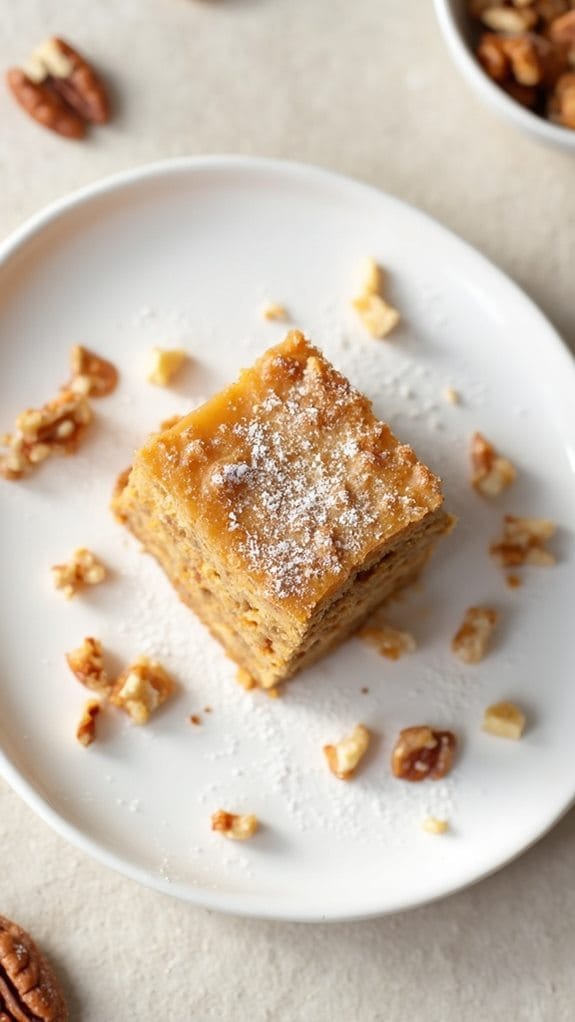 delicious nutty blondie treats