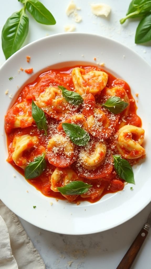 delicious pasta tomato dish