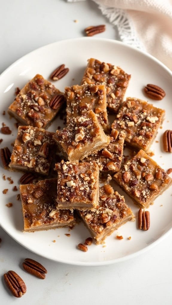 delicious pecan pie bars