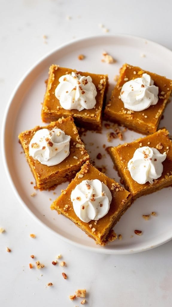 delicious pumpkin dessert bars