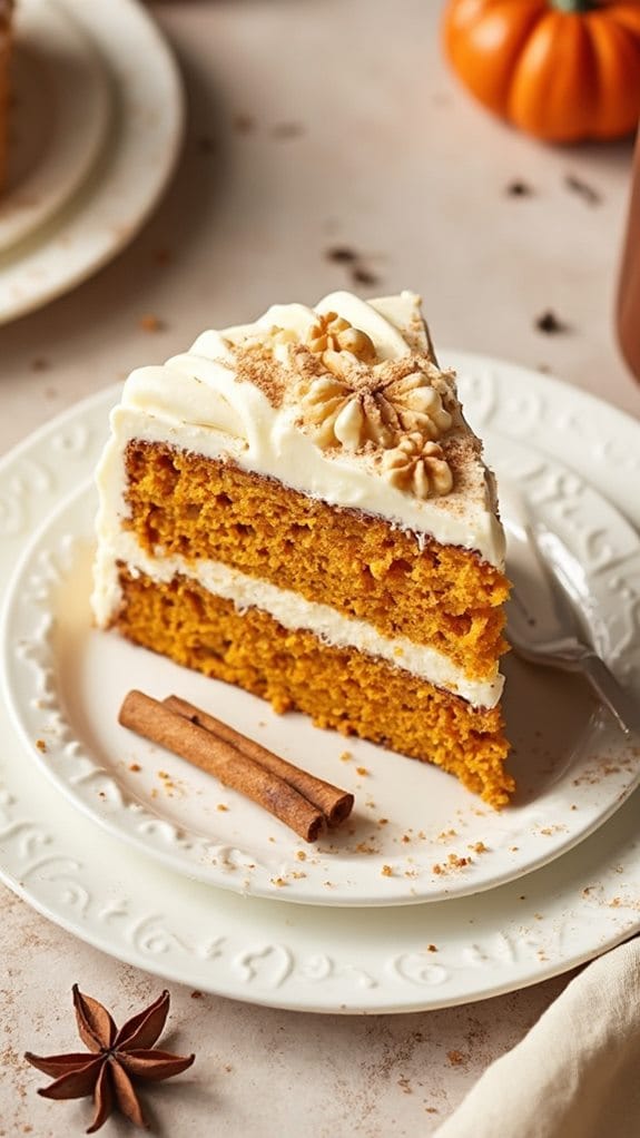 delicious pumpkin spice dessert