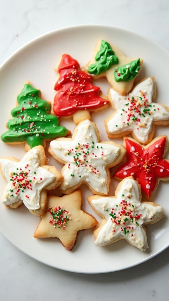 deliciously sweet frosted cookies