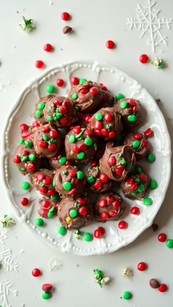 festive chocolate candy delight