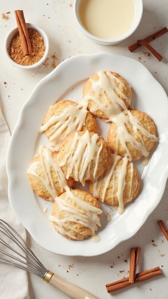 festive holiday eggnog treats