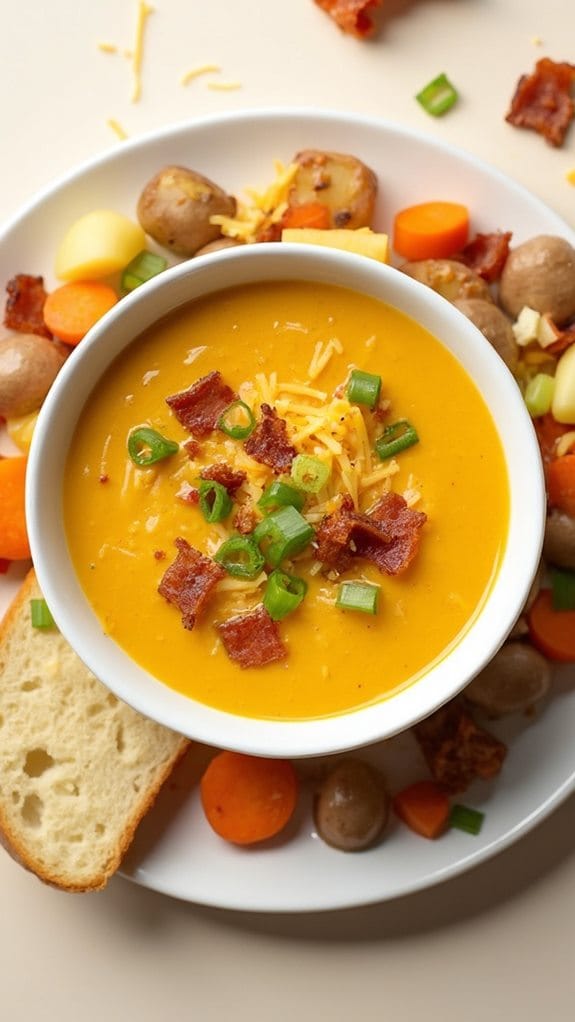 hearty cheeseburger soup recipe