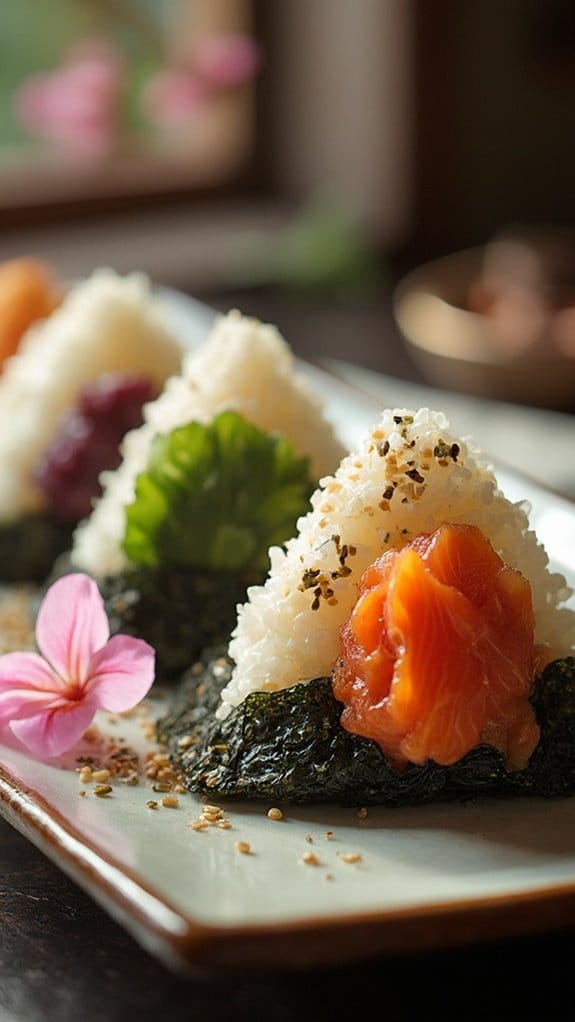 japanese rice ball snack