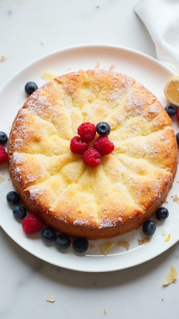 lemon almond cake recipe