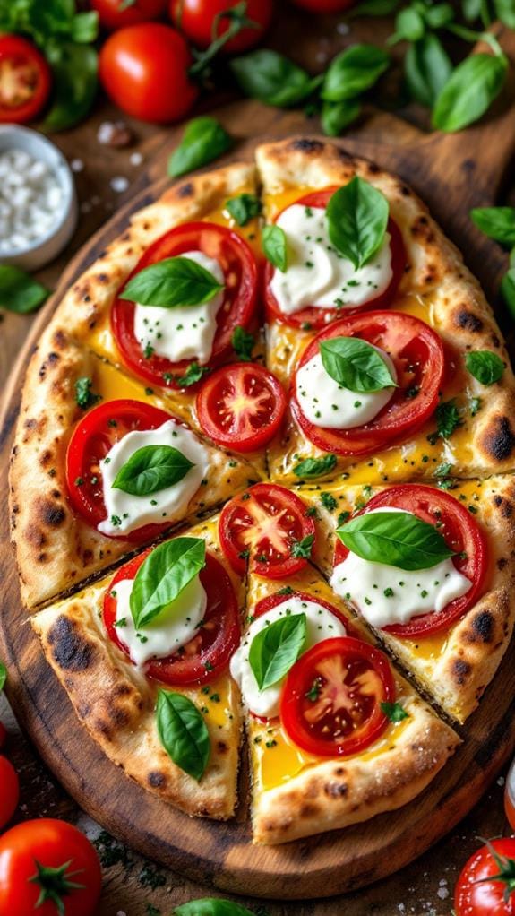 margherita flatbread pizza delight