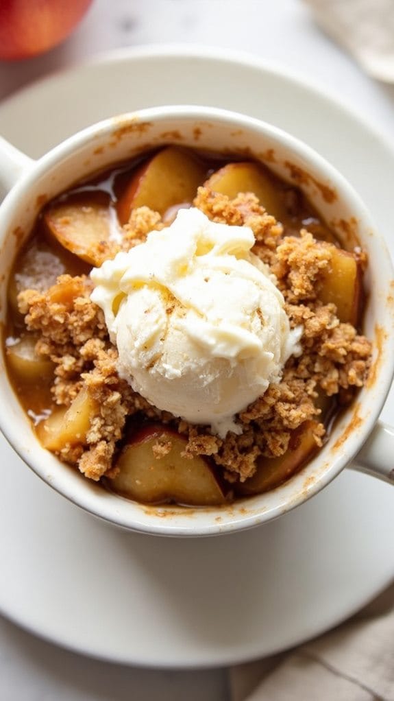 mug apple crisp delight